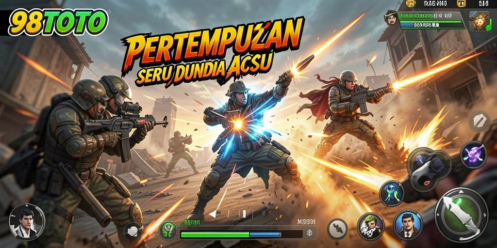 Tampilan gameplay seru di 98TOTO dengan aksi yang mendebarkan.