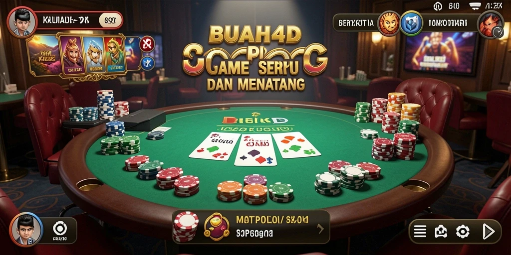 Tampilan gameplay BUAH4D yang mendebarkan dan interaktif.