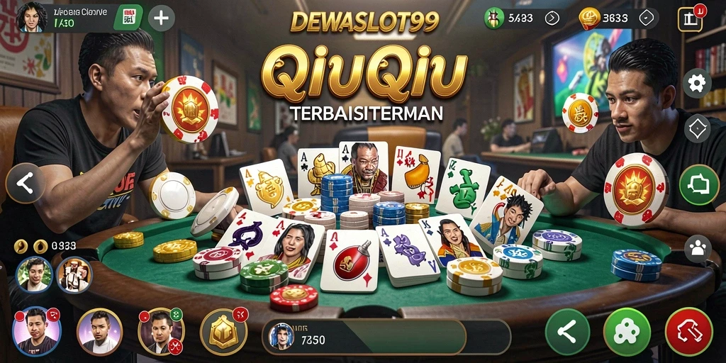Tangkapan layar permainan QiuQiu DEWASLOT99 yang seru.