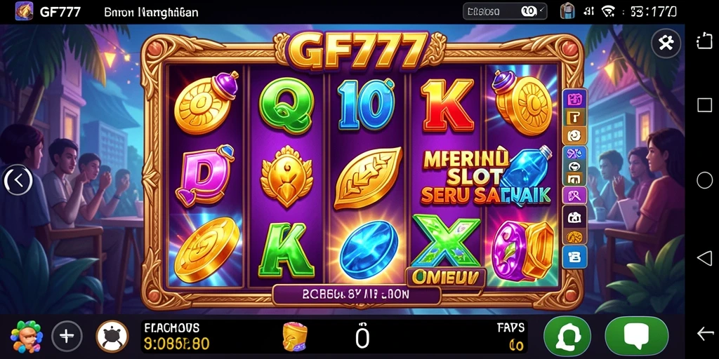 Tampilan gameplay Slot yang menegangkan di GF777.