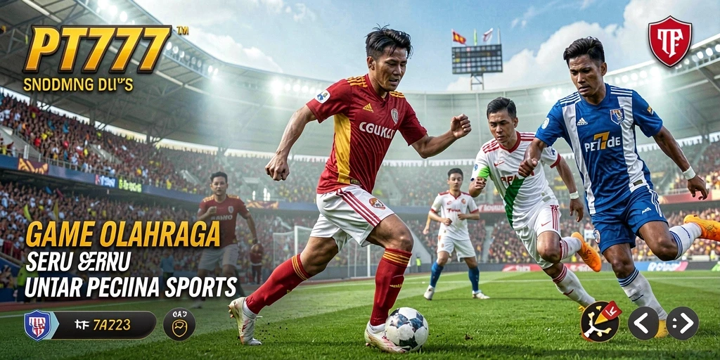Tampilan gameplay PT777 yang dinamis dan seru dalam berbagai olahraga.