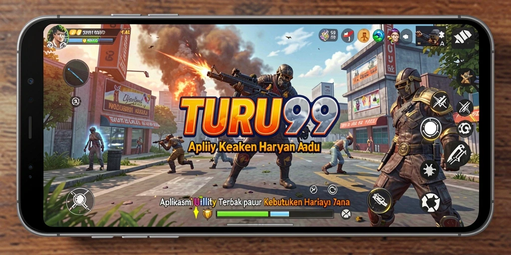 Tampilan antarmuka TURU99 yang modern dan intuitif.