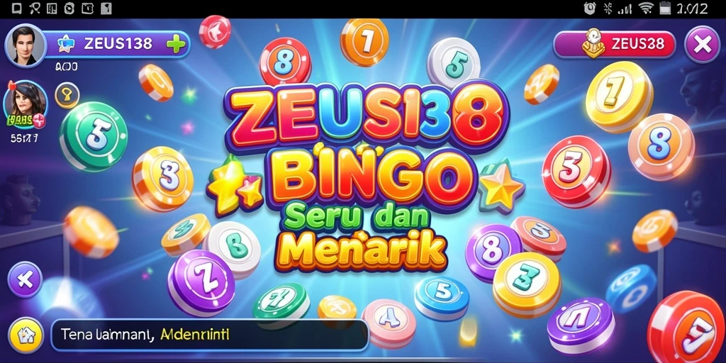 Tampilan gameplay seru dari aplikasi Bingo ZEUS138.